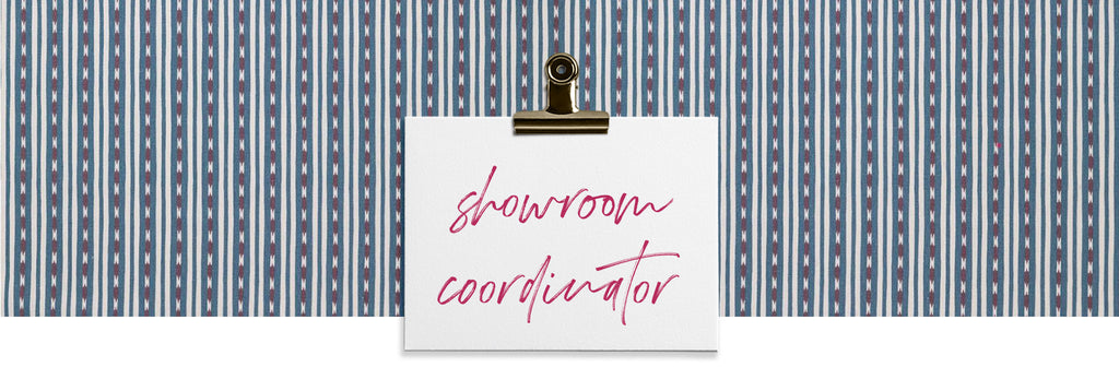 Showroom & Product Development Coordinator
