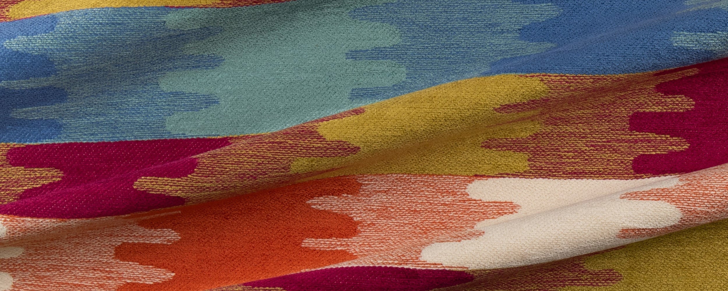 Hable for MaterialWorks Muse textile in the colorway Carnival