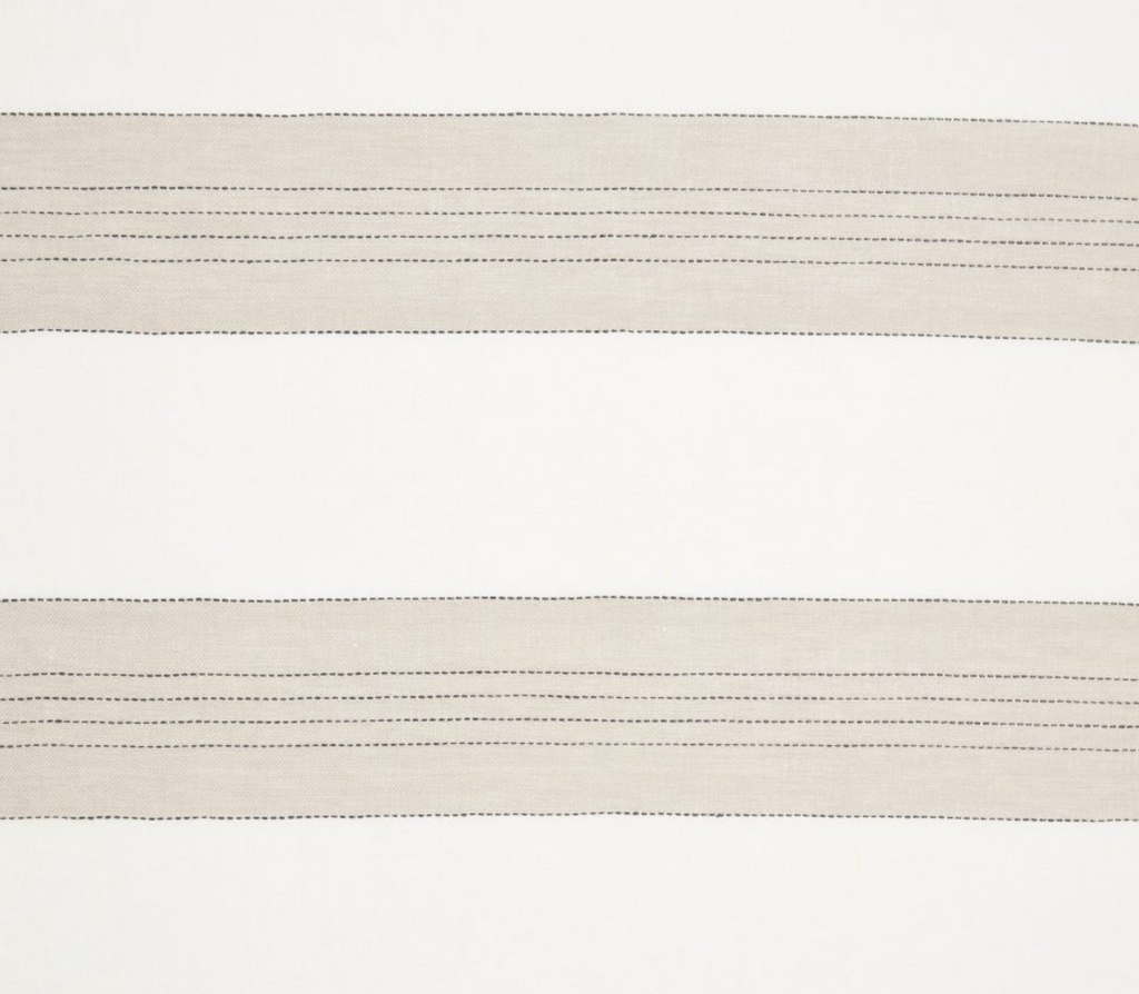 Broad Stripe Linen Horizontal Textile