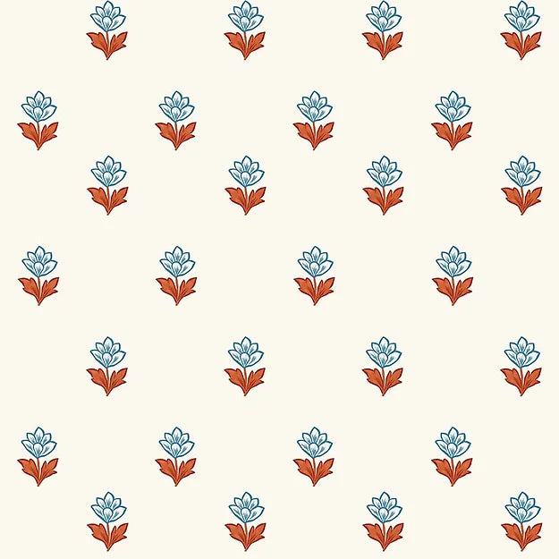Indian Tulips Wallcovering