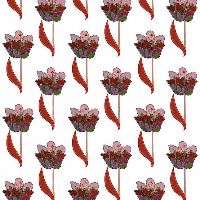 Tulips Wallcovering