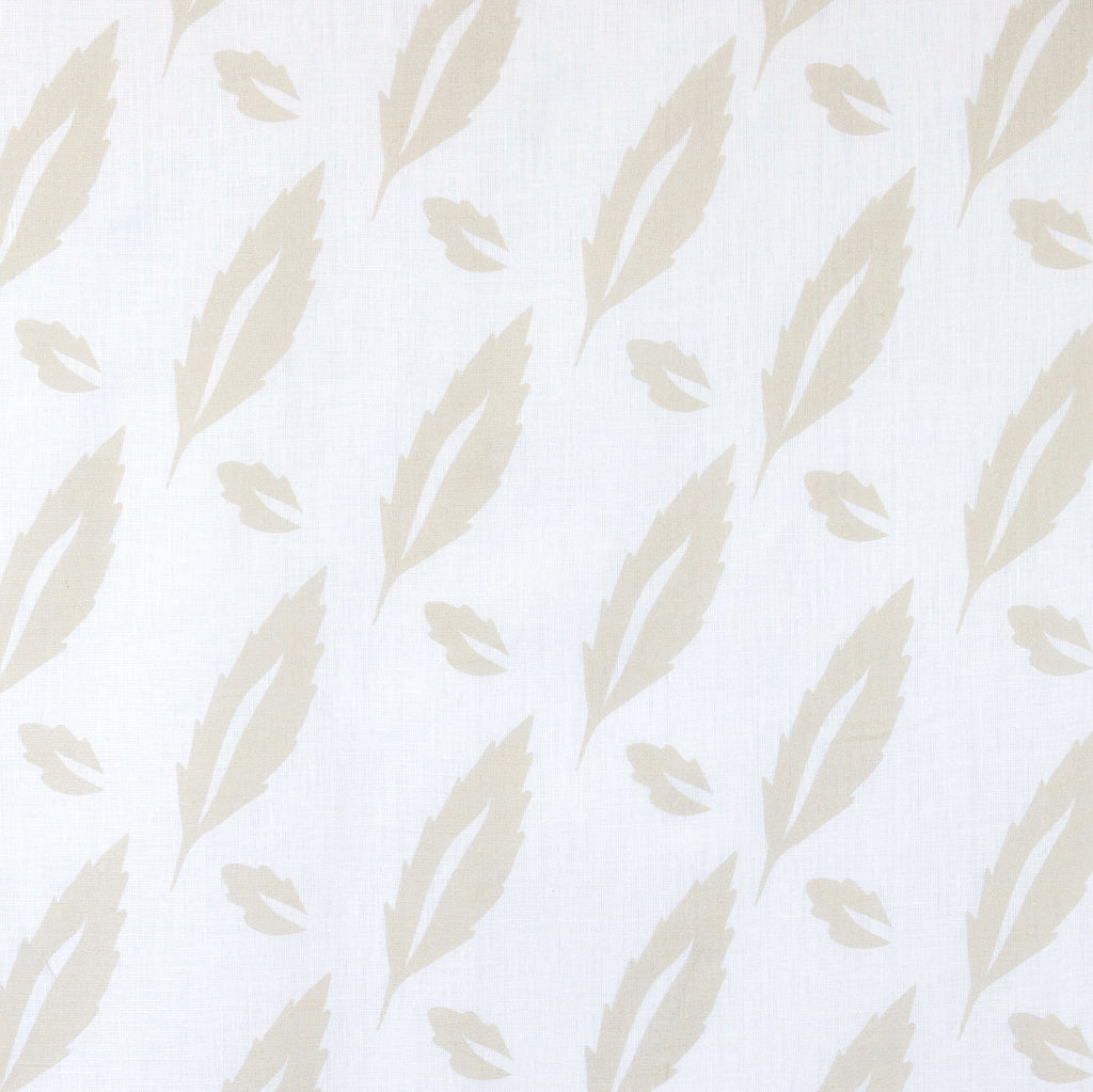 Marching Leaves Sheer Textile