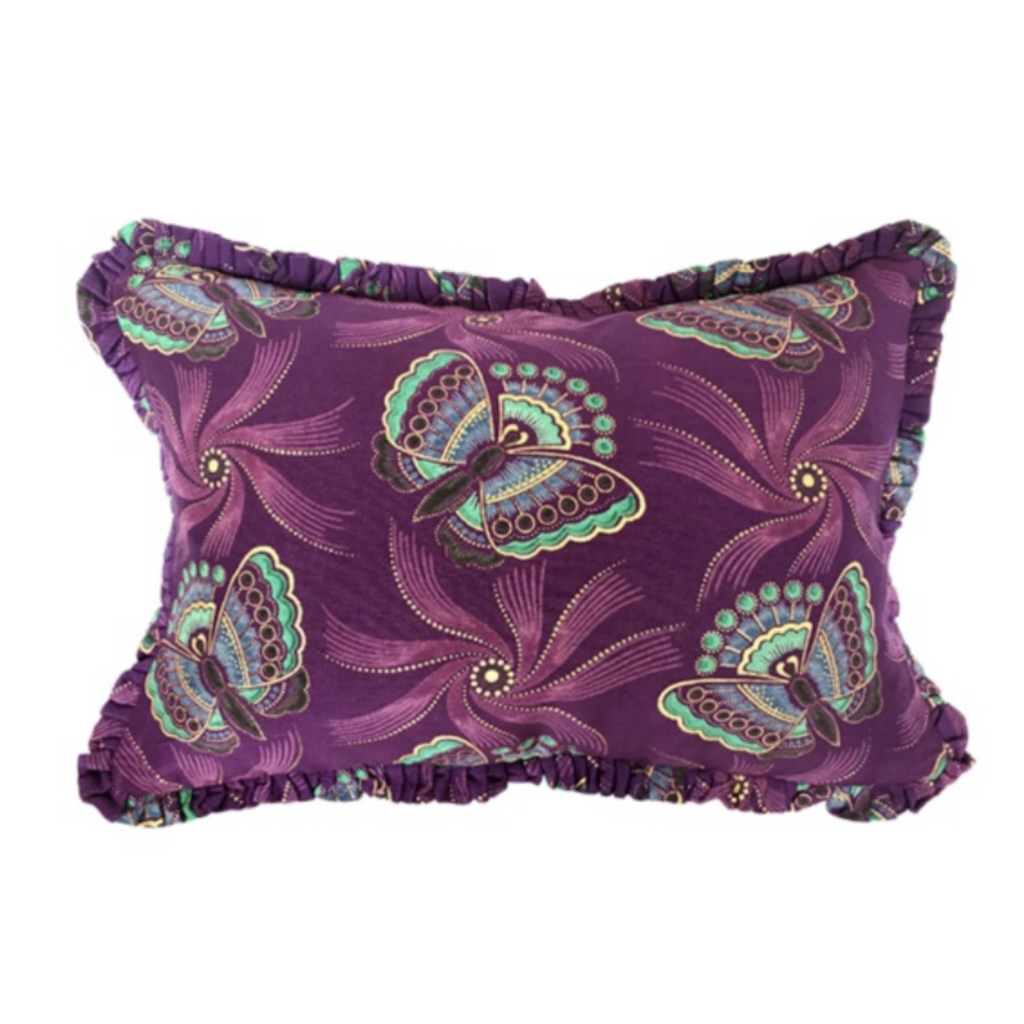 Mariposa Purple Pillow