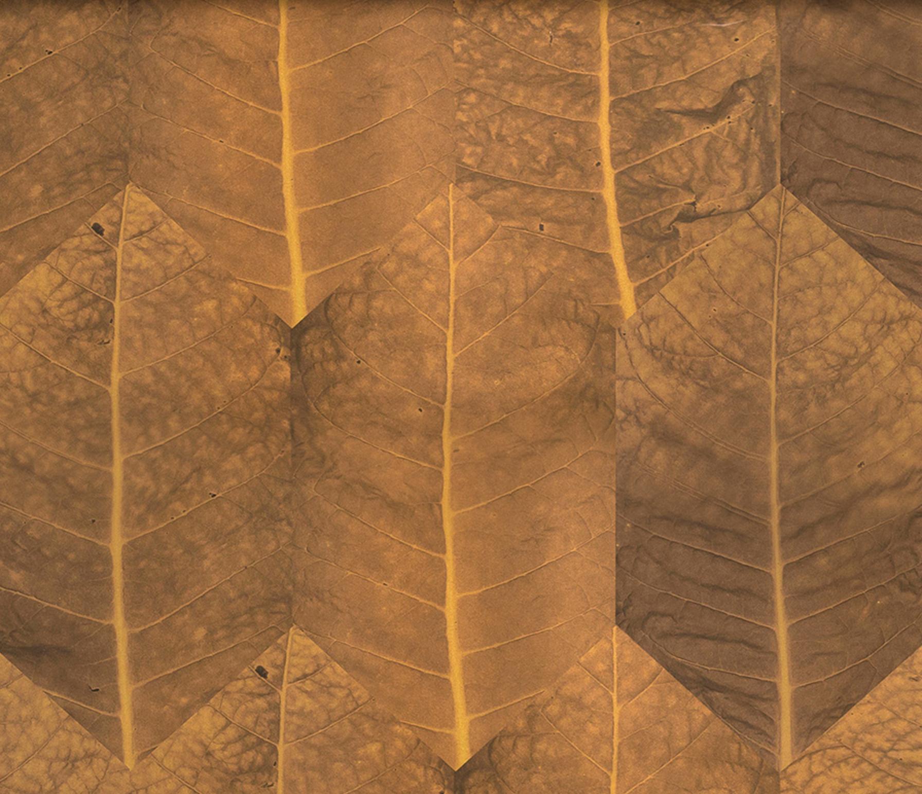 tobacco leaf fabric by the yard Performance Linen Custom Printed Chinoiserie Leaves And Flowers Fat Quarter 27" x 18" perfect for sewers seeking both beauty and practicality in their projects. 54" Tea Dyed Tobacco Cloth