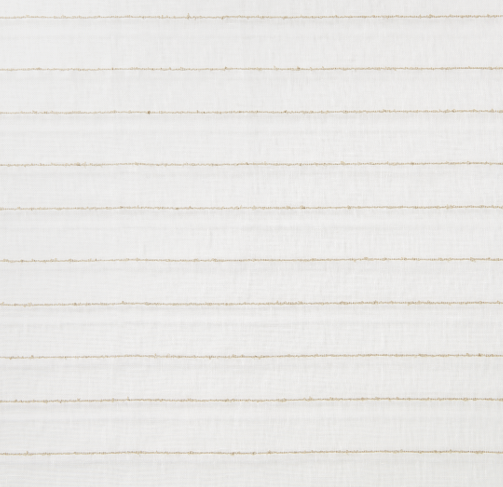 Textured Stripe Sheer Linen Textile