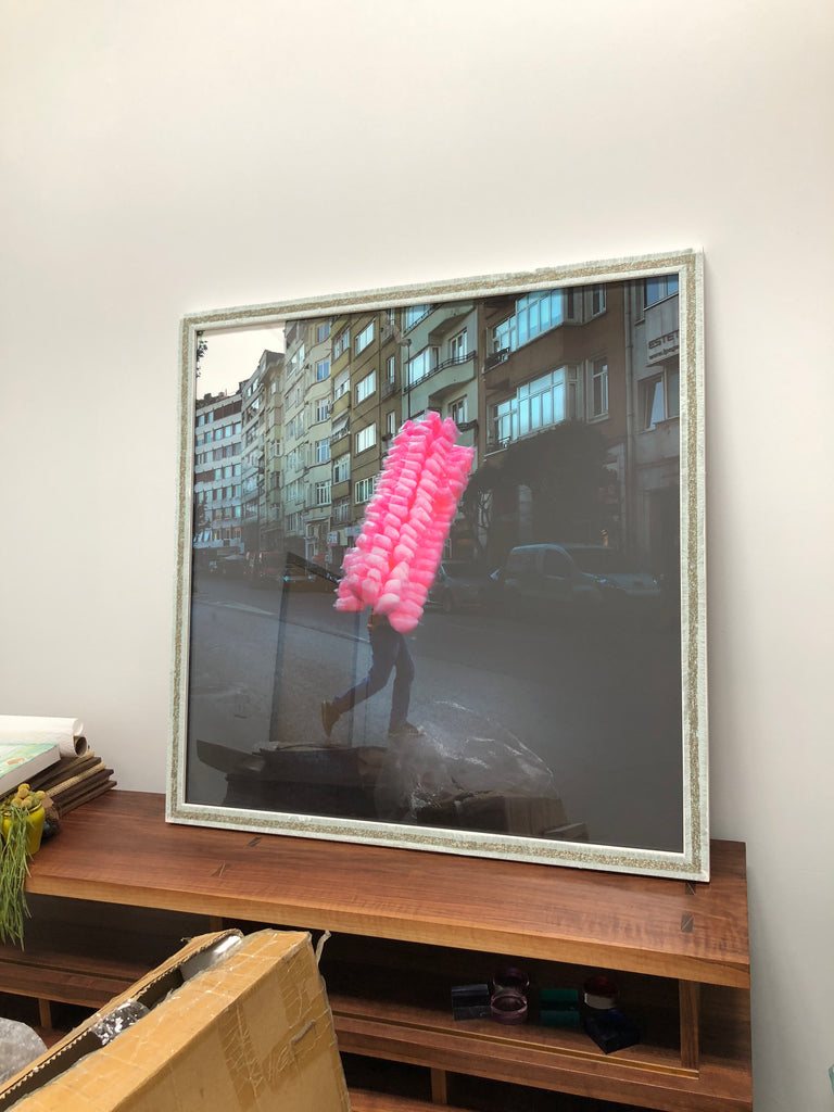 Cotton Candy Guy in Trimmed Frame // CLOTH & KIND 
