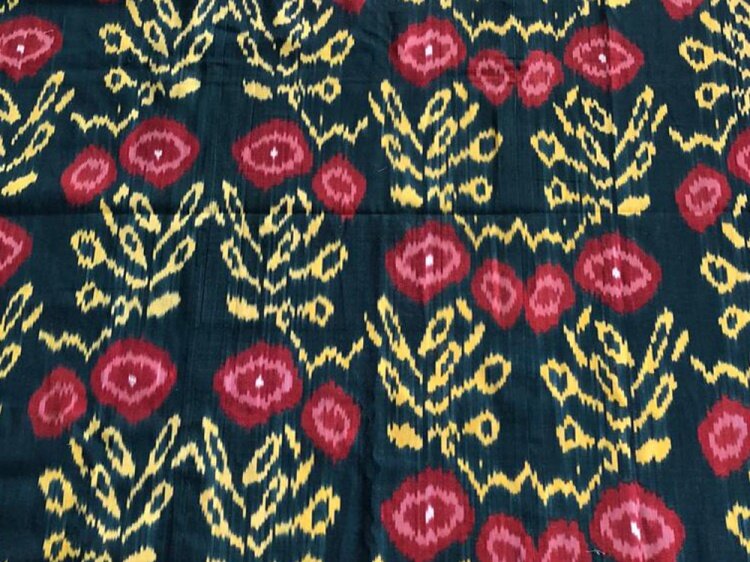 Tulu Textiles Saydona on Silk/Cotton